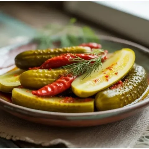Famous Dave's Sweet and Spicy Pickles Recipe