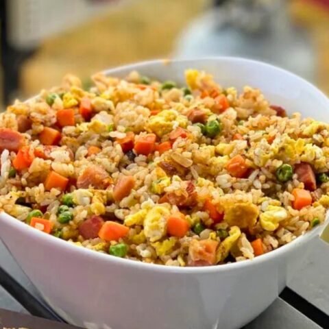 Griddle Fried Rice Recipe
