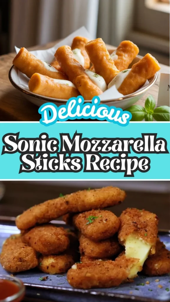 Sonic Mozzarella Sticks