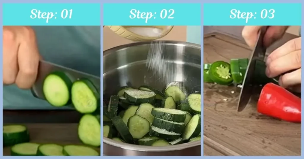 Step by Step Famous Dave's Sweet and Spicy Pickles Recipe