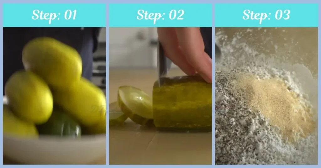 Step by Step Sonic Pickle Fries Recipe