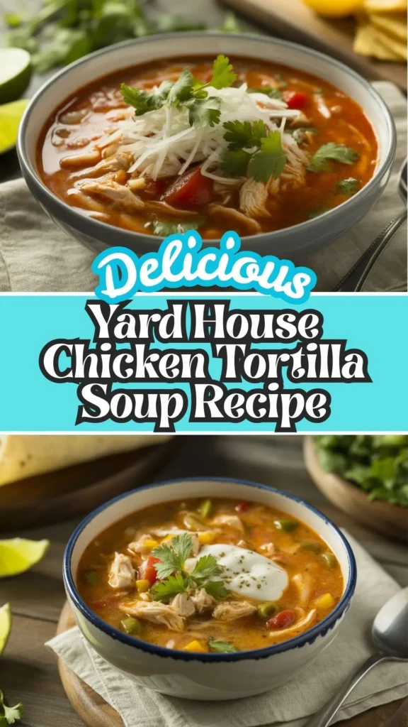 Yard House Chicken Tortilla Soup