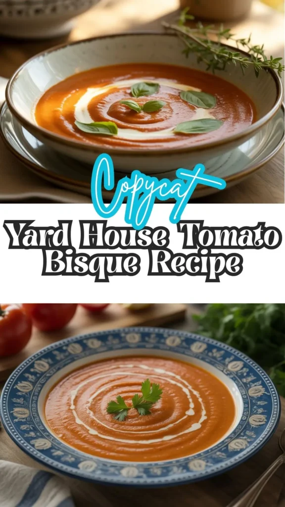 Yard House Tomato Bisque