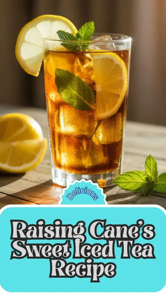 Raising Cane's Sweet Iced Tea