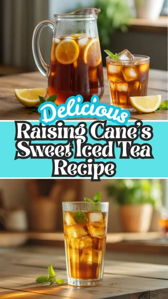 Recipe of Raising Cane's Sweet Iced Tea