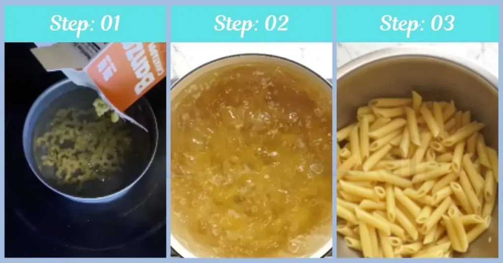 Step by Step Banza Pasta Pesto Recipe