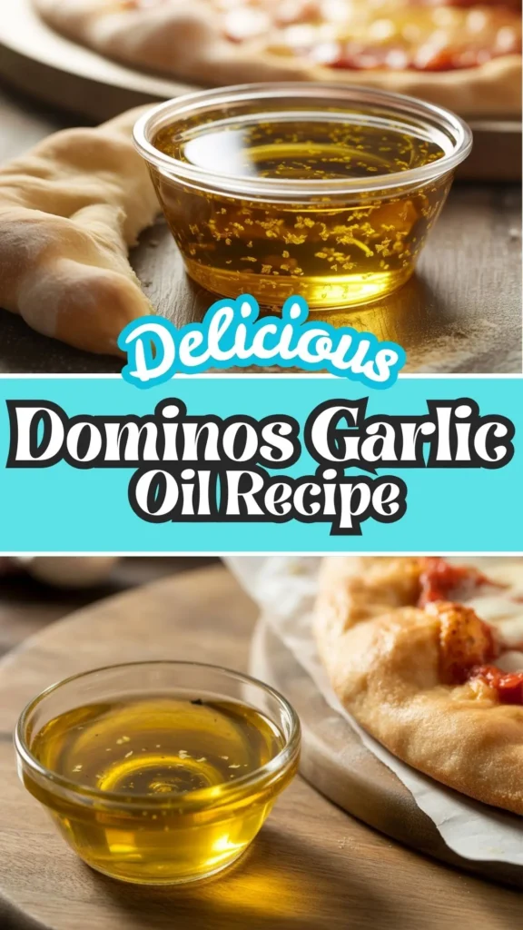 Domino's Garlic Oil