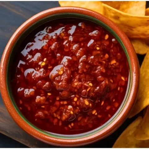 Chipotle Red Chili Salsa Recipe