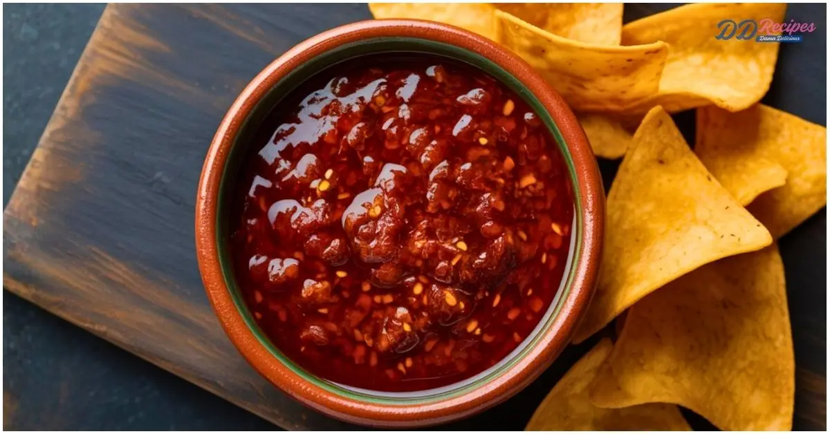 Chipotle Red Chili Salsa Recipe