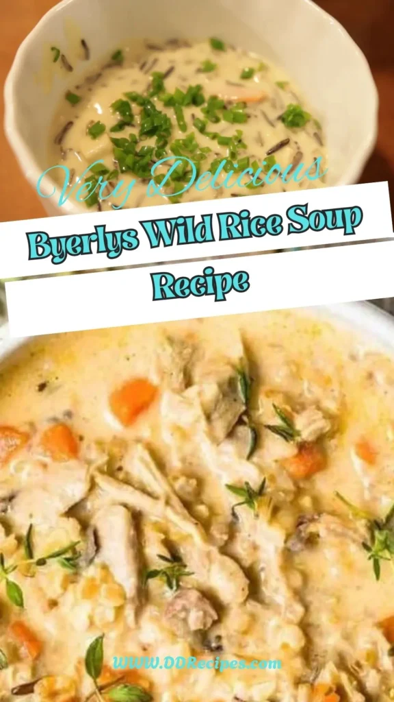 Copycat Byerlys Wild Rice Soup Recipe