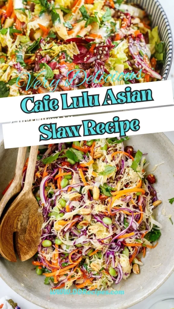 Copycat Cafe Lulu Asian Slaw Recipe