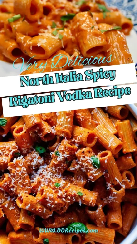 Copycat North Italia Spicy Rigatoni Vodka Recipe