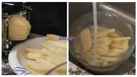 Prep the Potatoes & Remove Excess Starch