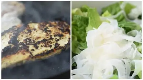 Cook the Chicken & Assemble the Salad