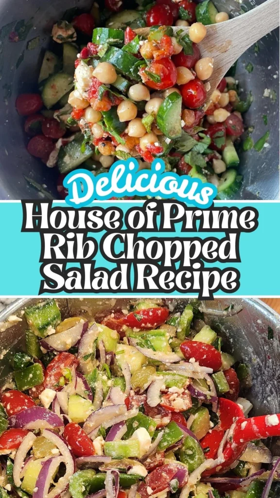 Copycat House of Prime Rib Chopped Salad Recipe