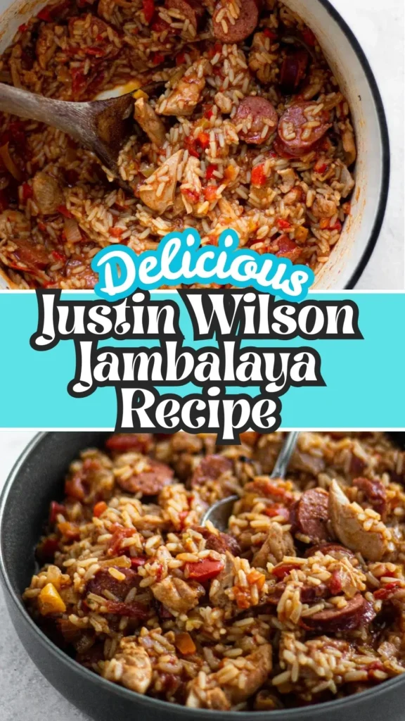 How to make Justin Wilson Jambalaya