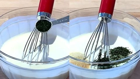 Incorporate the Buttermilk & Adjust Consistency