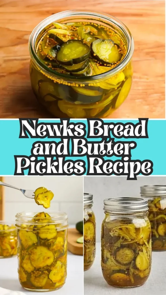 Copycat Newks Bread and Butter Pickles Recipe