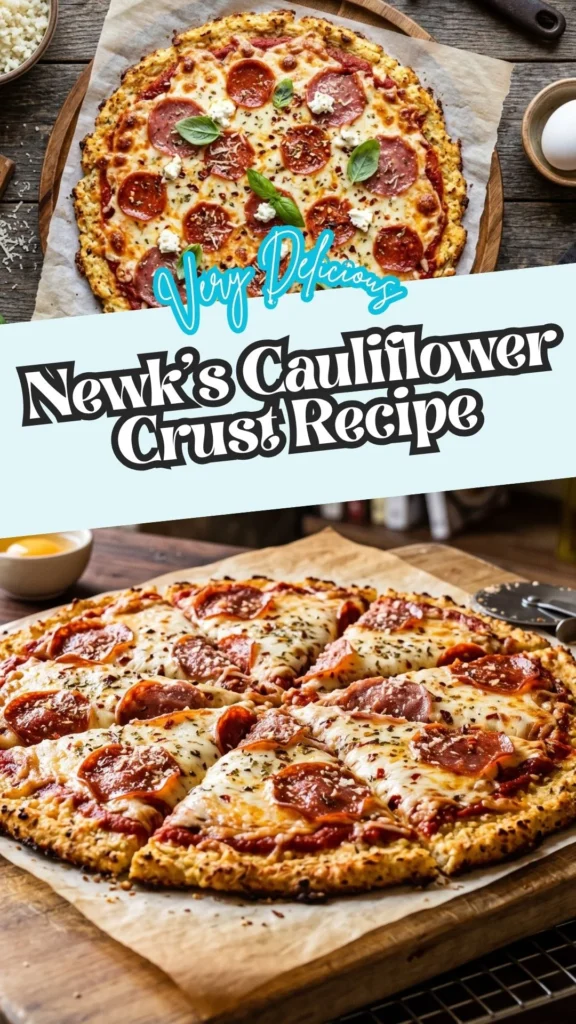 Copycat Newk’s Cauliflower Crust Recipe