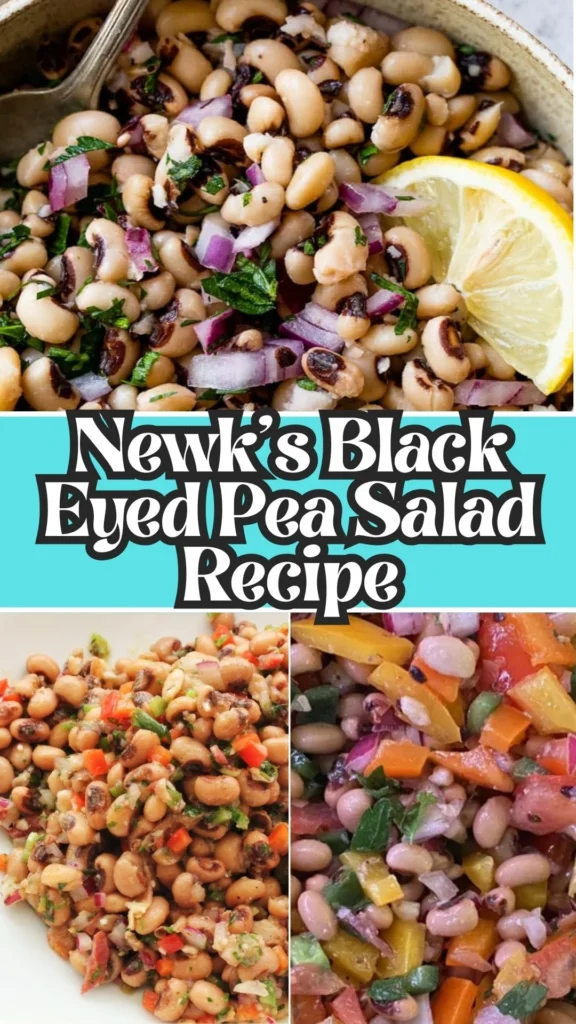 Homemade Newk’s Black Eyed Pea Salad