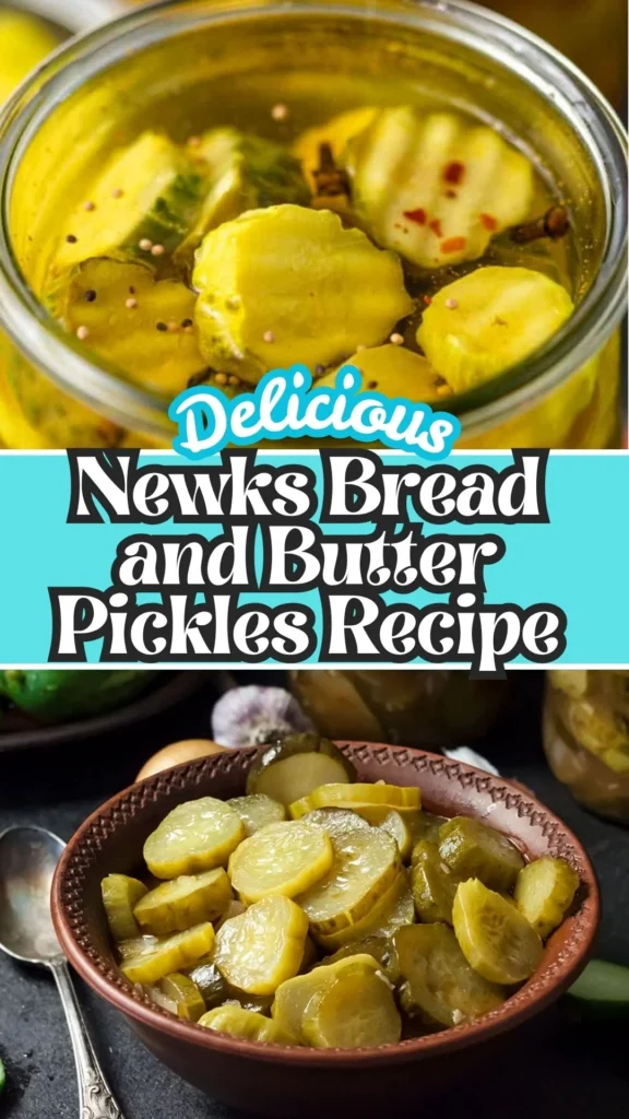 Homemade Newks Bread and Butter Pickles