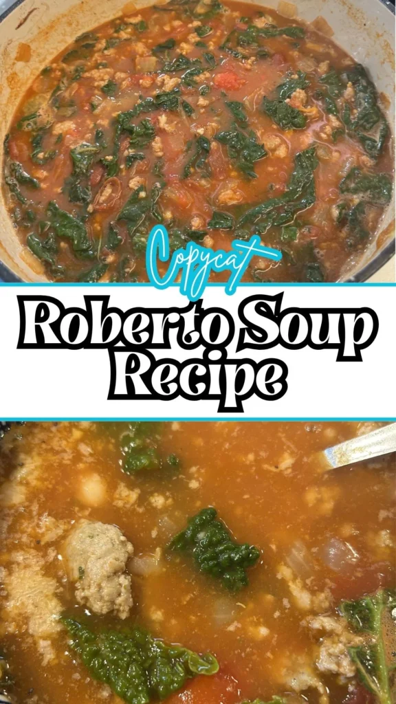 Homemade Roberto Soup