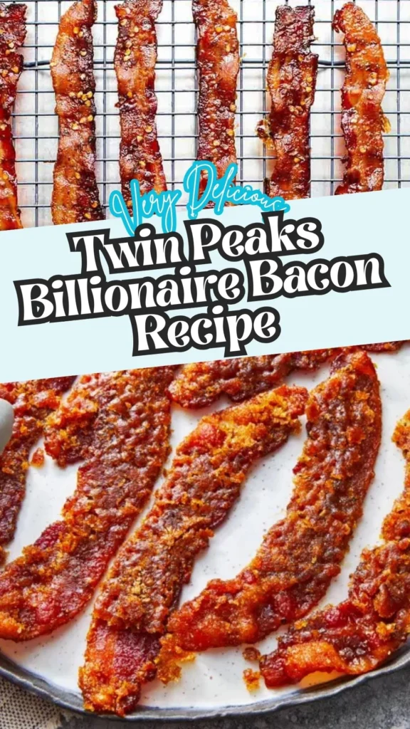 Homemade Twin Peaks Billionaire Bacon