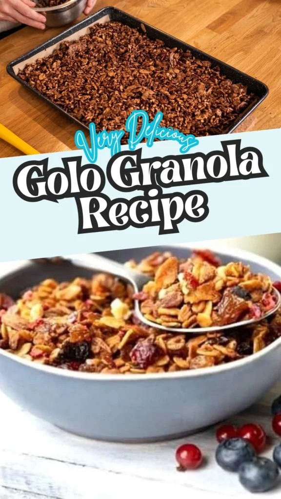 How to make Golo Granola