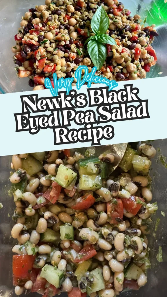 How to make Newk’s Black Eyed Pea Salad