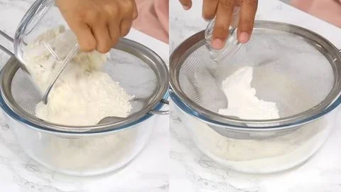 Oven and Pan Preparation and Dry Ingredients