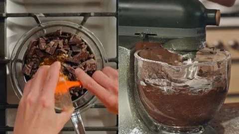 Preparing the Chocolate Frosting