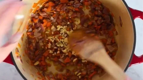 Add the Garlic