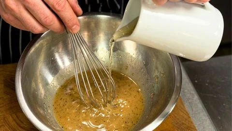 Begin Emulsifying the Oil