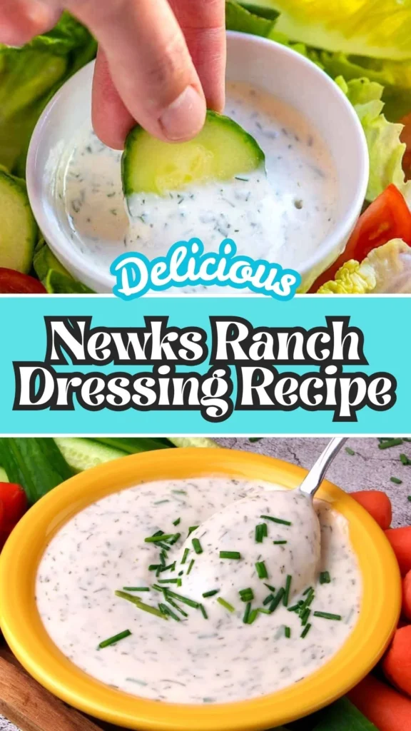 Copycat Newks Ranch Dressing Recipe