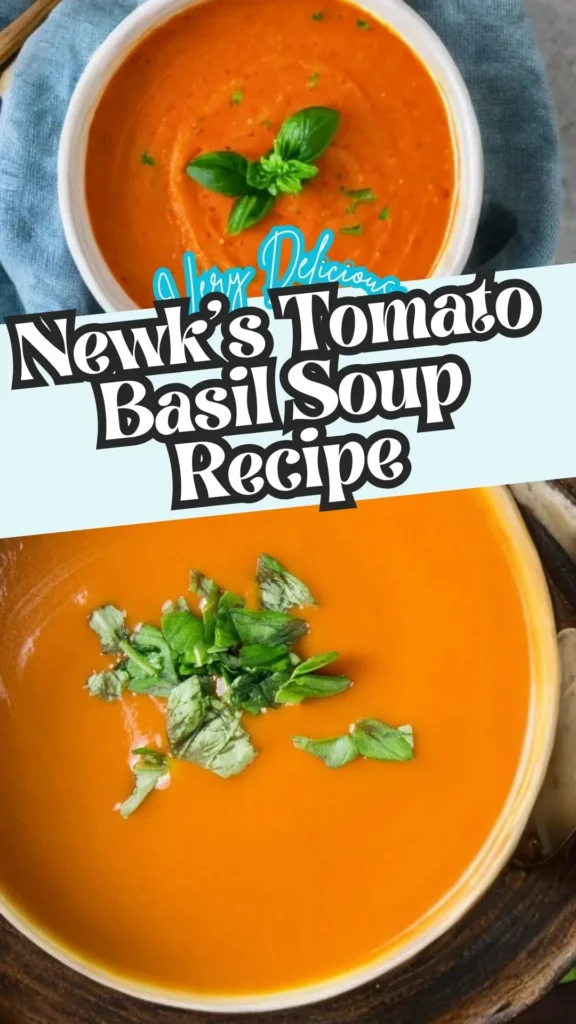 Copycat Newk’s Tomato Basil Soup Recipe