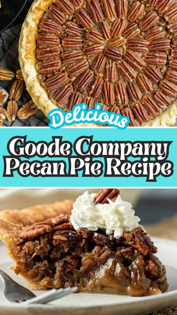 Homemade Goode Company Pecan Pie