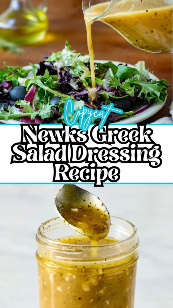 Homemade Newks Greek Salad Dressing