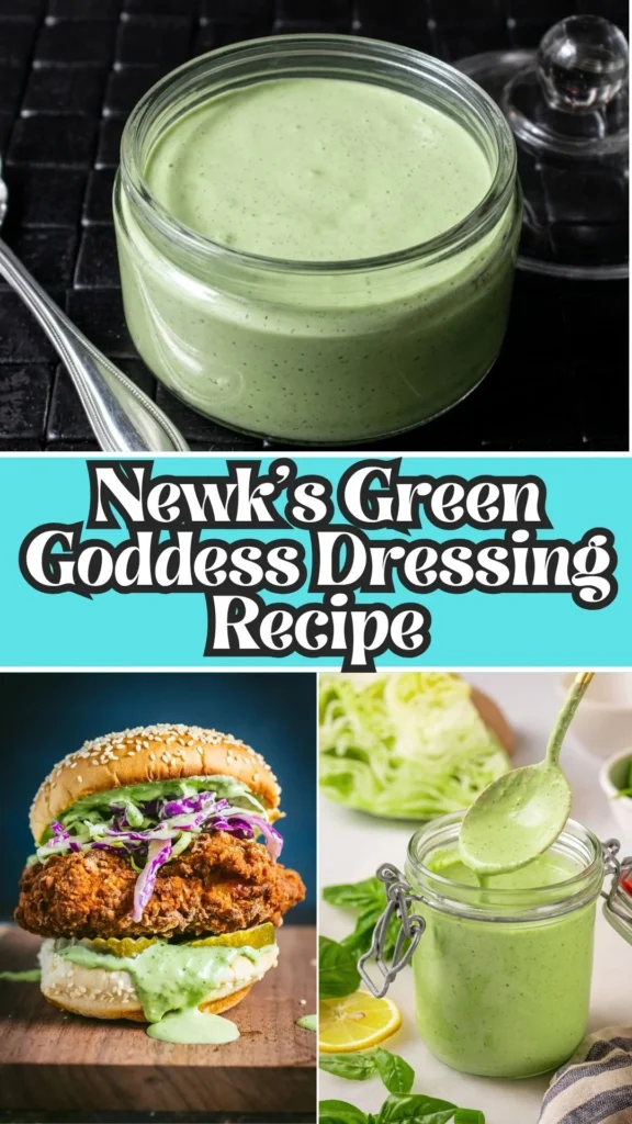 Homemade Newk’s Green Goddess Dressing