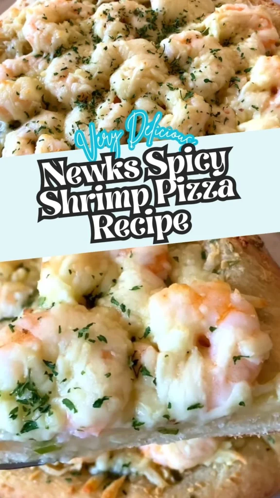 Homemade Newks Spicy Shrimp Pizza