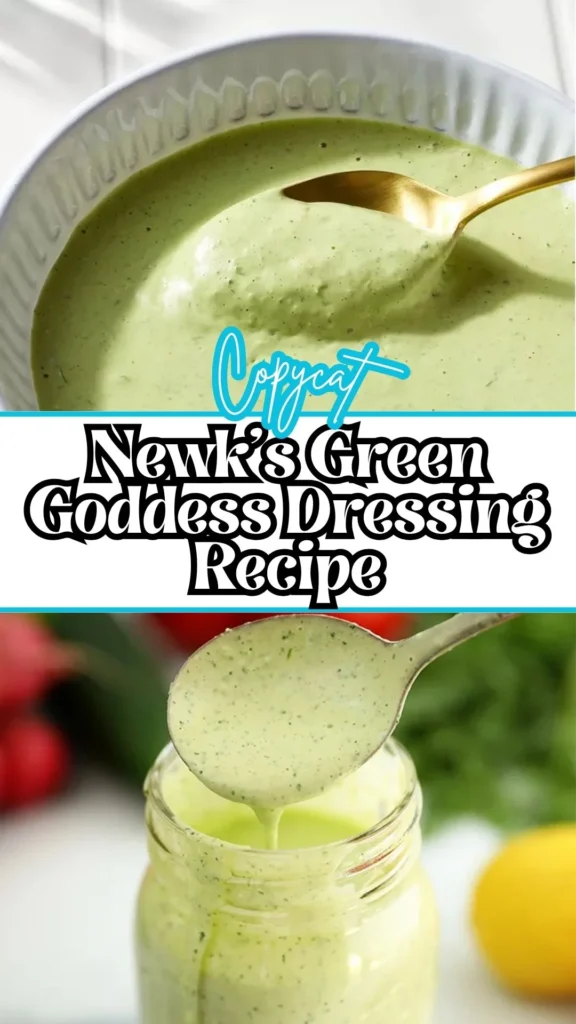 How to make Newk’s Green Goddess Dressing
