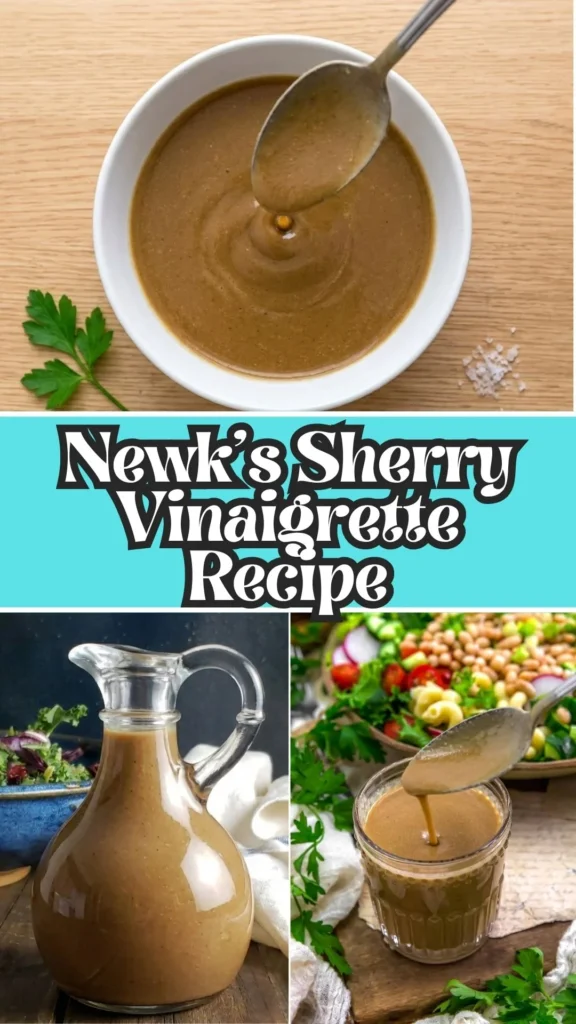 How to make Newk’s Sherry Vinaigrette