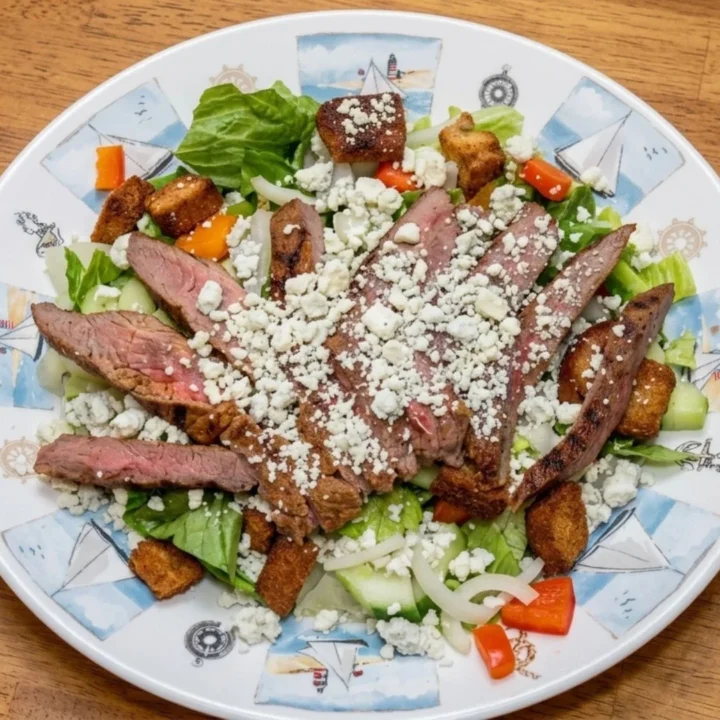 Newks Black and Bleu Steak Salad Recipe