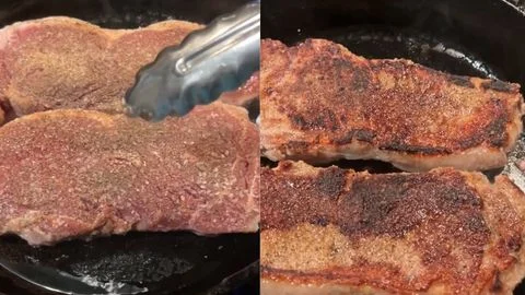 Sear the Steaks