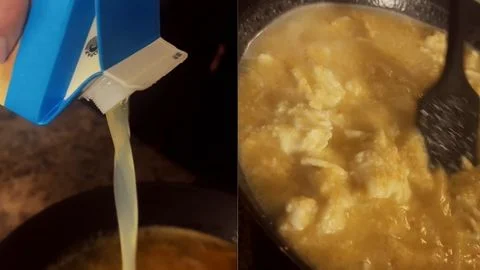 Add & Season the Egg Whites