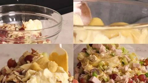 Add the Dressing & Mix