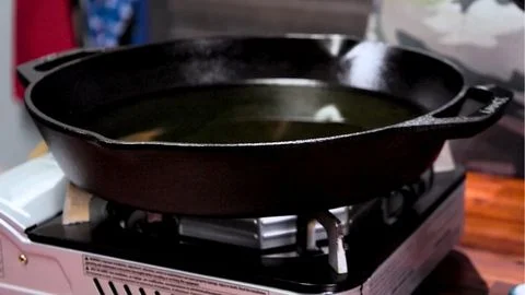 Heat the Oil