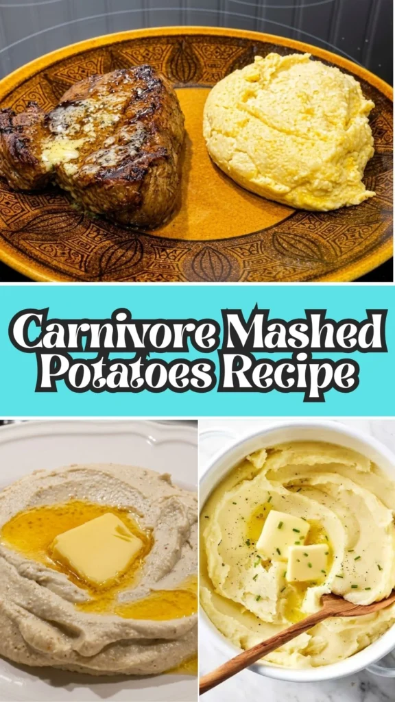 Homemade Carnivore Mashed Potatoes