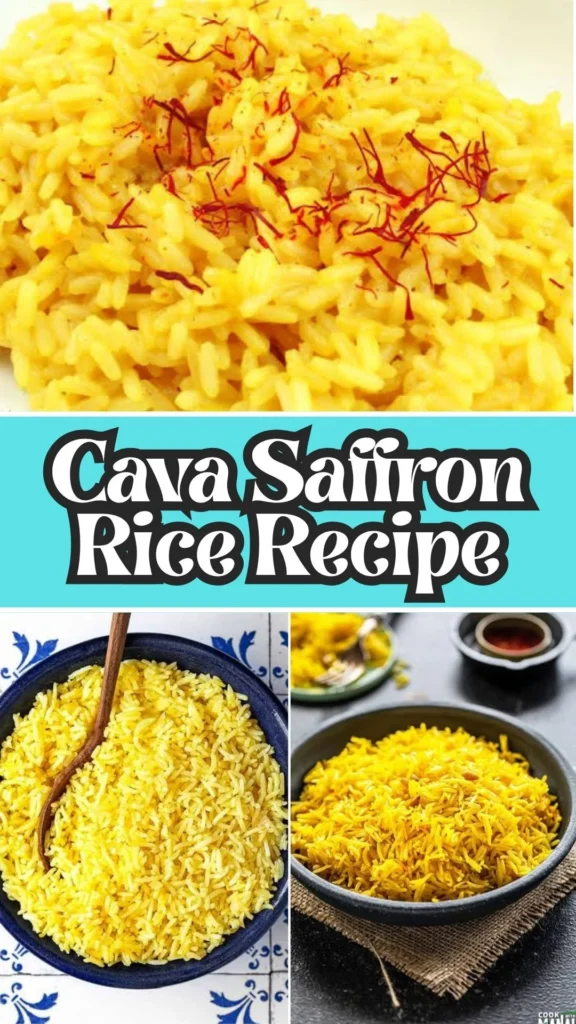 Homemade Cava Saffron Rice