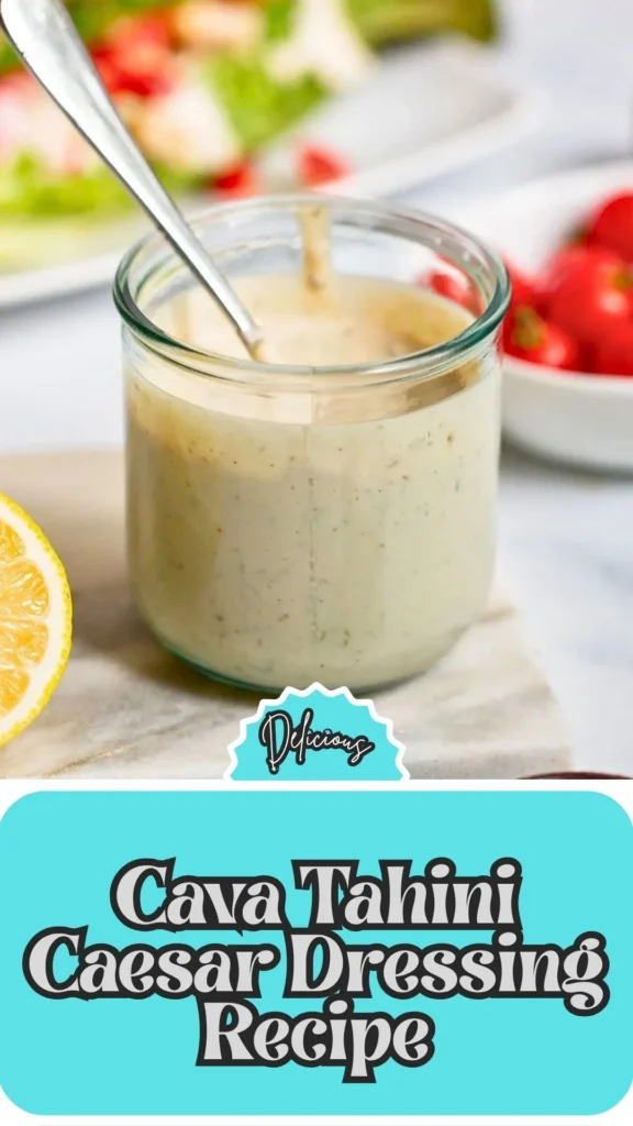 How to make Cava Tahini Caesar Dressing