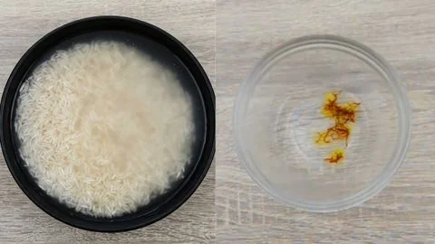 Soak the Rice & Bloom the Saffron